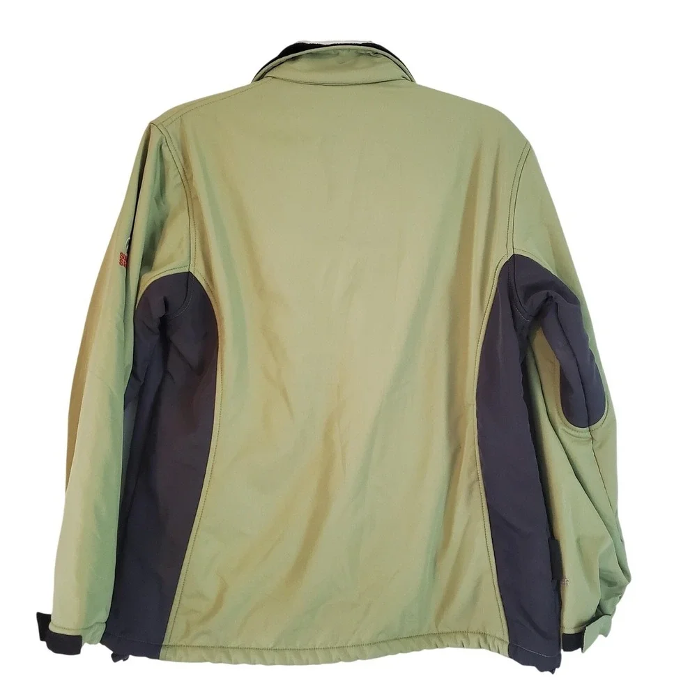 The‎ North Face Jacket Mens XL Green Summit Series Schoeller 3XDRY Ski Softshell